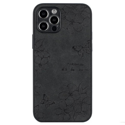 For iPhone 12 Pro Max Protective Case Pattern Print PU+PC+TPU Phone Cover