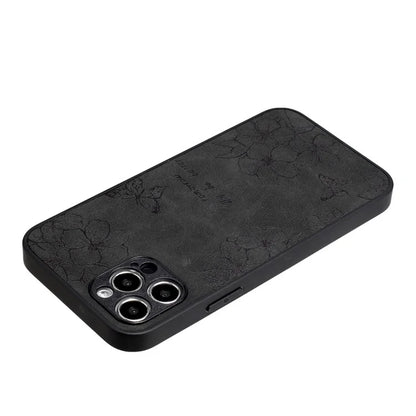For iPhone 12 Pro Max Protective Case Pattern Print PU+PC+TPU Phone Cover