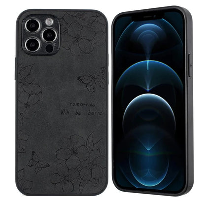 For iPhone 12 Pro Max Protective Case Pattern Print PU+PC+TPU Phone Cover