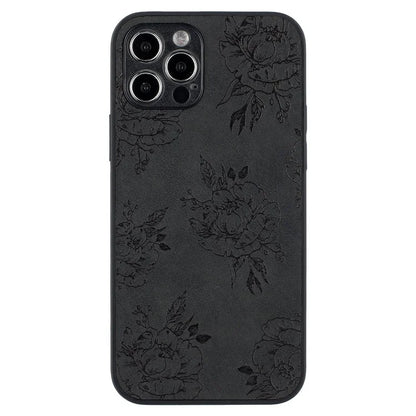 For iPhone 12 Pro Max Protective Case Pattern Print PU+PC+TPU Phone Cover