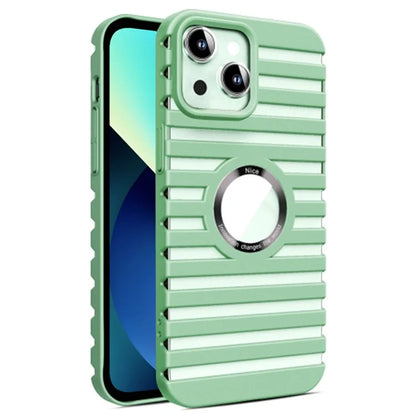 For iPhone 13 PC Phone Case Compatible with Magsafe Heat Dissipation Hollow Back Cover