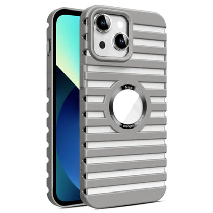 For iPhone 13 PC Phone Case Compatible with Magsafe Heat Dissipation Hollow Back Cover