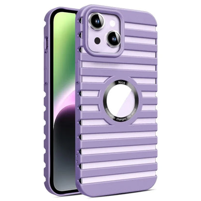 For iPhone 14 Case Compatible with Magsafe Heat Dissipation Hollow-Out PC Phone Cover