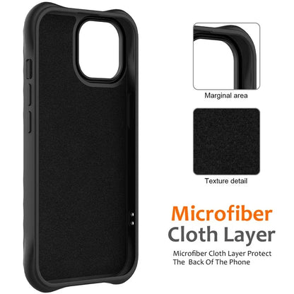 For iPhone 12 mini Magnetic Case with Strap Water Ripple Texture Liquid Silicone Phone Cover