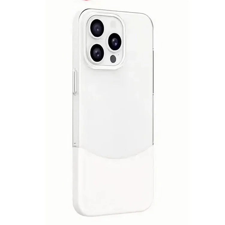 For iPhone 13 Pro Case Shockproof PC Two-Color Splicing Phone Cover