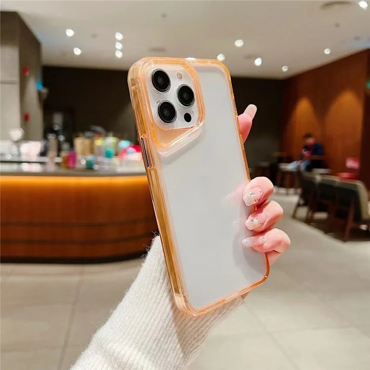 For iPhone 14 Pro Max TPU Case Colorful Frame Protective Phone Cover
