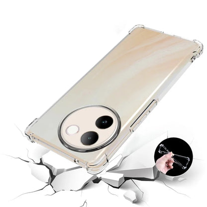 For vivo V30e 5G TPU Case Transparent Airbag Protection Phone Cover