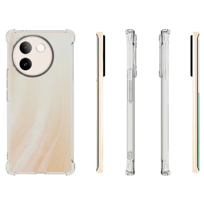 For vivo V30e 5G TPU Case Transparent Airbag Protection Phone Cover