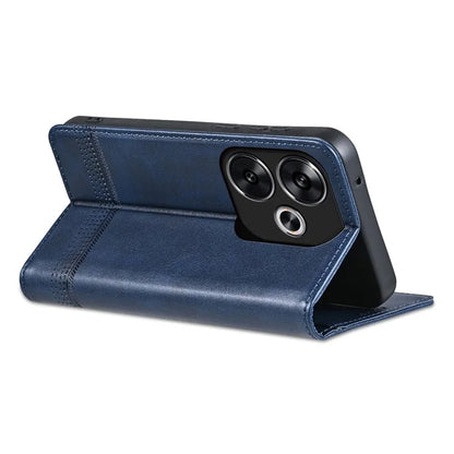 AZNS For Xiaomi Redmi Turbo 3 5G / Poco F6 5G Case PU Leather Magnetic Closure Shockproof Flip Phone Cover