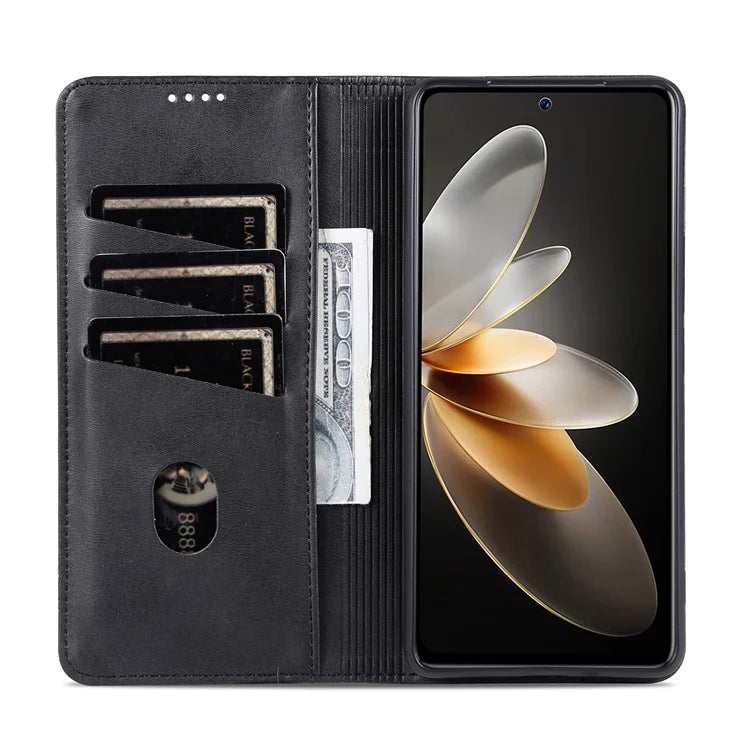 AZNS For Samsung Galaxy M55 5G / C55 5G / F55 5G Case Wallet PU Leather Magnetic Absorption Phone Cover