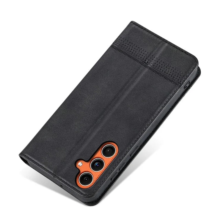 AZNS For Samsung Galaxy M55 5G / C55 5G / F55 5G Case Wallet PU Leather Magnetic Absorption Phone Cover