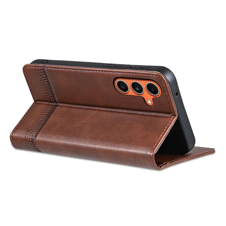 AZNS For Samsung Galaxy M55 5G / C55 5G / F55 5G Case Wallet PU Leather Magnetic Absorption Phone Cover