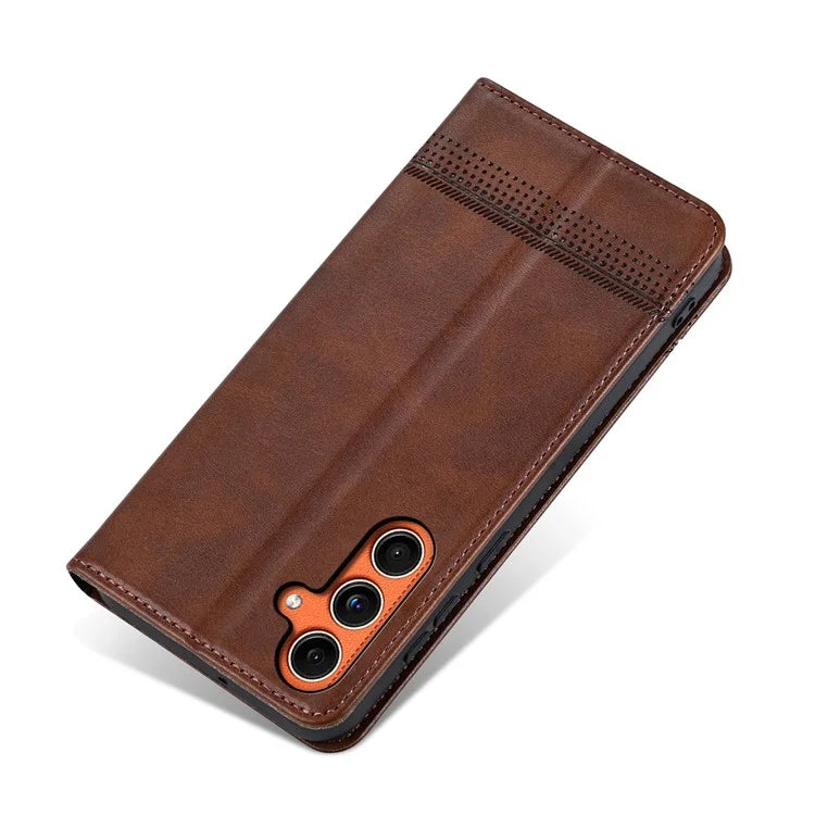 AZNS For Samsung Galaxy M55 5G / C55 5G / F55 5G Case Wallet PU Leather Magnetic Absorption Phone Cover