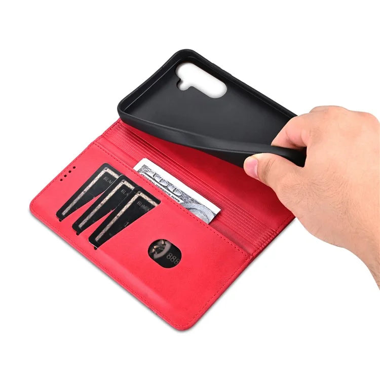 AZNS For Samsung Galaxy M55 5G / C55 5G / F55 5G Case Wallet PU Leather Magnetic Absorption Phone Cover