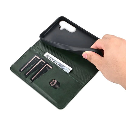AZNS For Samsung Galaxy M55 5G / C55 5G / F55 5G Case Wallet PU Leather Magnetic Absorption Phone Cover