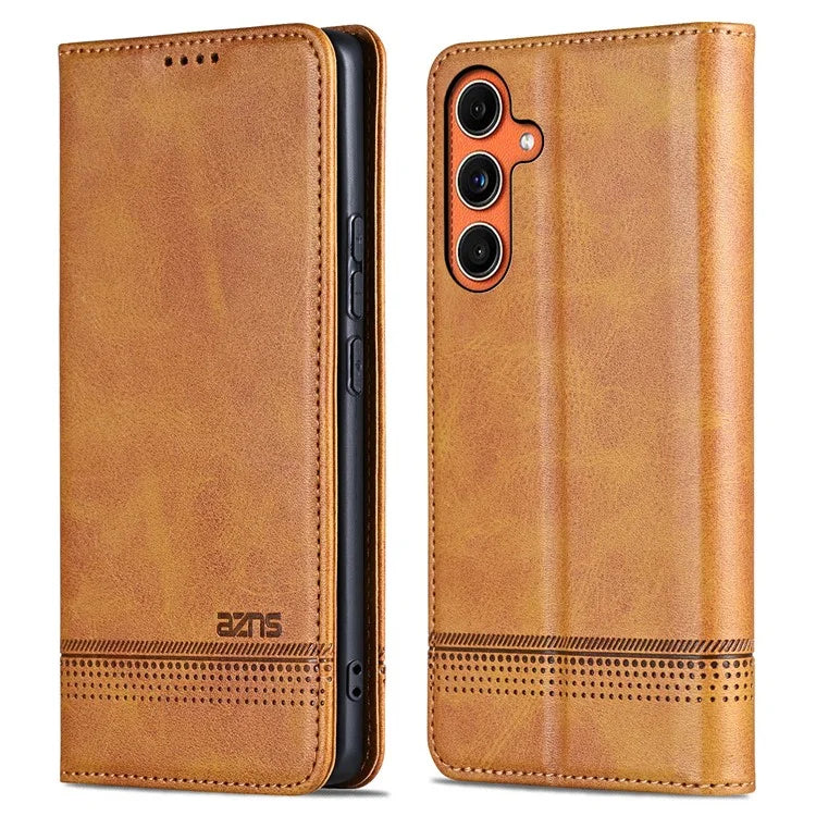 AZNS For Samsung Galaxy M55 5G / C55 5G / F55 5G Case Wallet PU Leather Magnetic Absorption Phone Cover