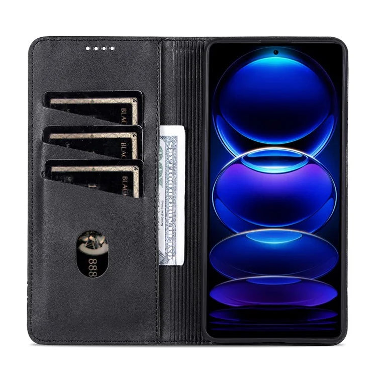 AZNS For Honor Play 50 / Play 50m Case Magnetic Closure PU Leather Flip Phone Cover