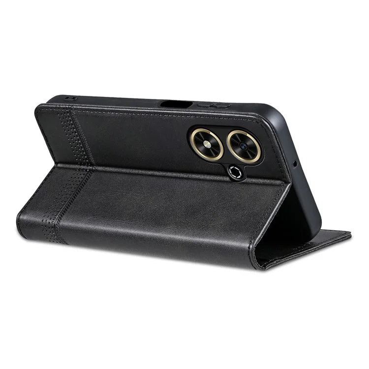 AZNS For Honor Play 50 / Play 50m Case Magnetic Closure PU Leather Flip Phone Cover