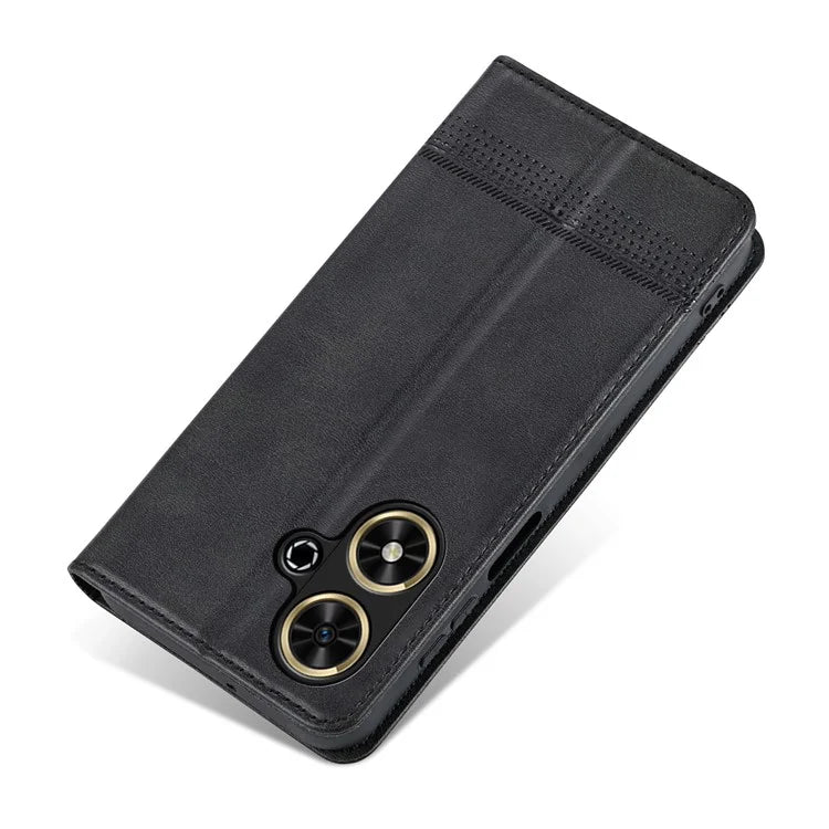 AZNS For Honor Play 50 / Play 50m Case Magnetic Closure PU Leather Flip Phone Cover