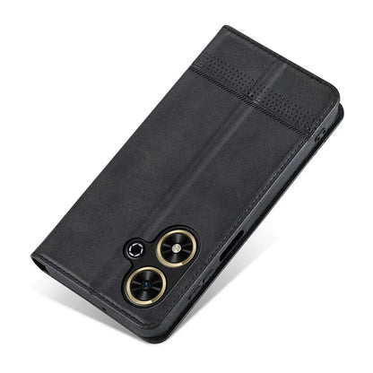 AZNS For Honor Play 50 / Play 50m Case Magnetic Closure PU Leather Flip Phone Cover