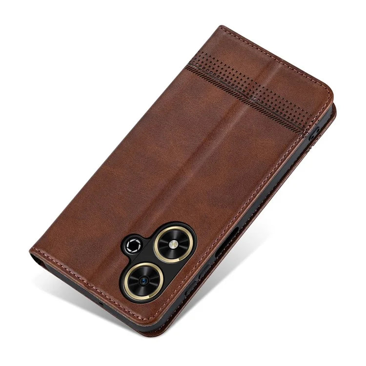 AZNS For Honor Play 50 / Play 50m Case Magnetic Closure PU Leather Flip Phone Cover