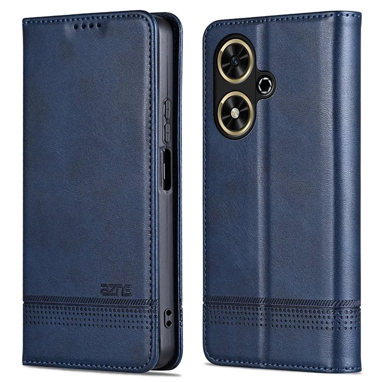 AZNS For Honor Play 50 / Play 50m Case Magnetic Closure PU Leather Flip Phone Cover