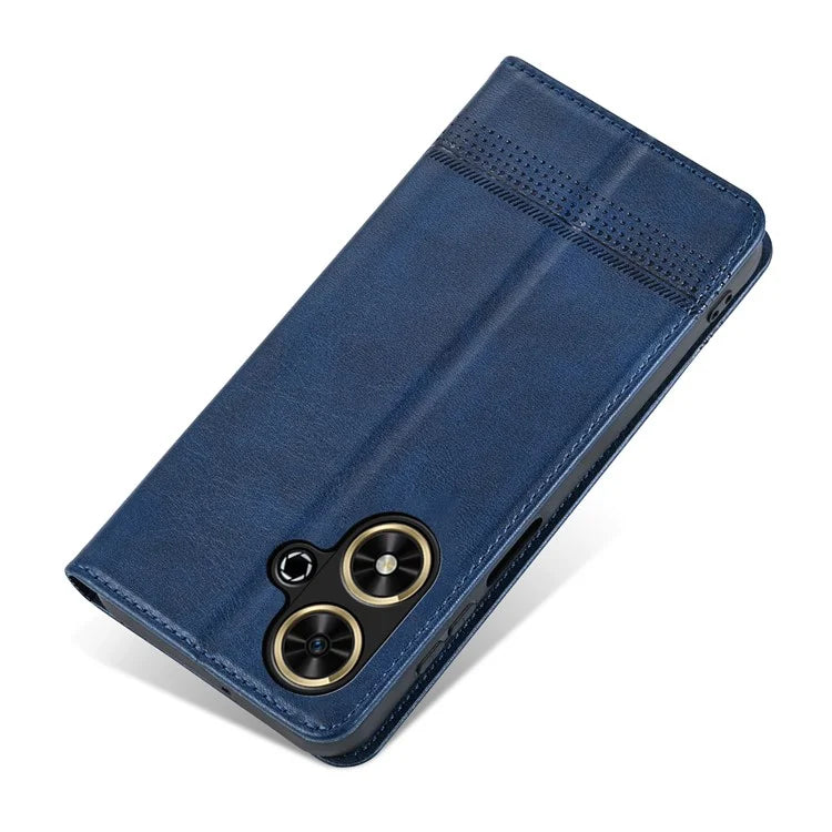 AZNS For Honor Play 50 / Play 50m Case Magnetic Closure PU Leather Flip Phone Cover