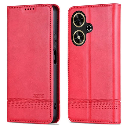 AZNS For Honor Play 50 / Play 50m Case Magnetic Closure PU Leather Flip Phone Cover