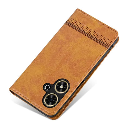 AZNS For Honor Play 50 / Play 50m Case Magnetic Closure PU Leather Flip Phone Cover