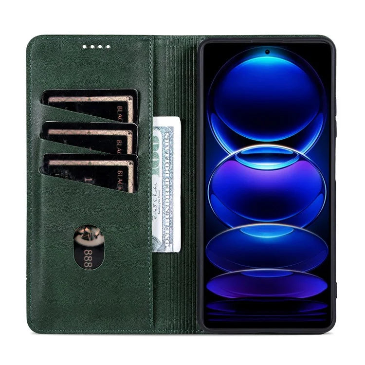 AZNS For Honor Play 50 / Play 50m Case Magnetic Closure PU Leather Flip Phone Cover