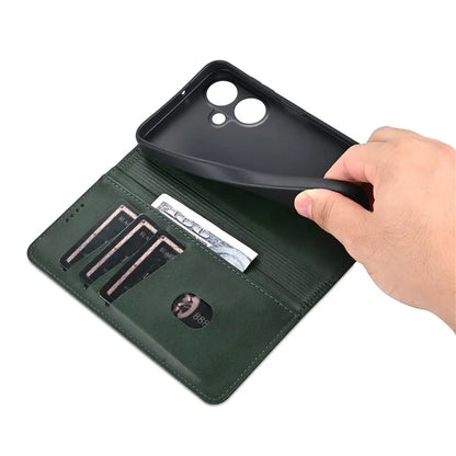 AZNS For Honor Play 50 / Play 50m Case Magnetic Closure PU Leather Flip Phone Cover