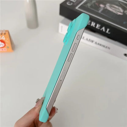 For iPhone 15 Pro Max Case Corrugated Texture Hard PC Frameless Rubberized Phone Cover