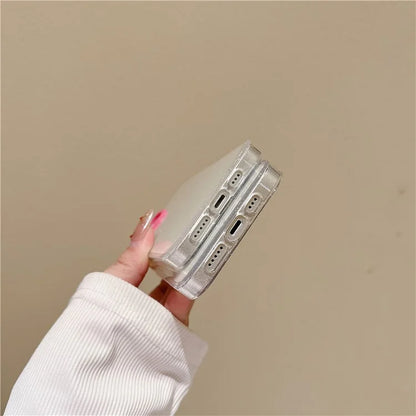 For iPhone 13 Case Clear Glitter Soft TPU Shockproof Phone Cover with Colorful Lens Frame