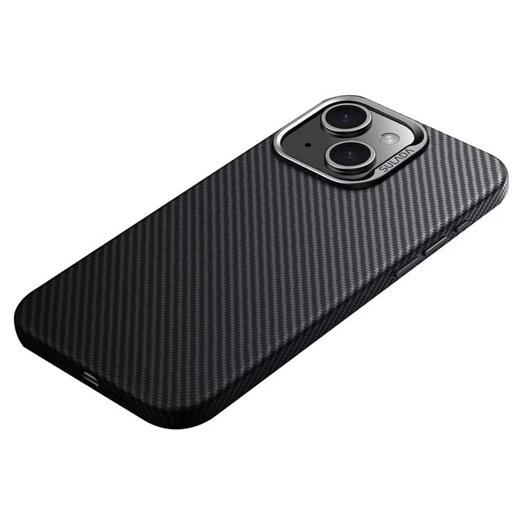 SULADA For iPhone 15 Case Compatible with Magsafe TPU+PU Leather Back Phone Cover
