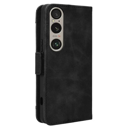 For Sony Xperia 1 VI Shockproof Case Multiple Card Slots Leather Phone Cover