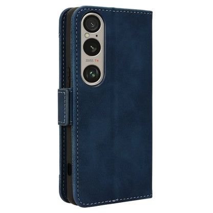 For Sony Xperia 1 VI Shockproof Case Multiple Card Slots Leather Phone Cover
