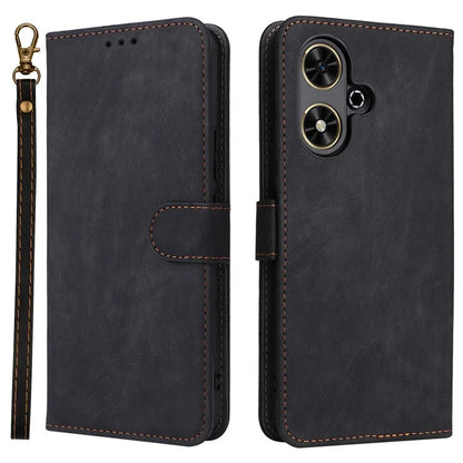 For Honor Play 50 / 50m Phone Case PU Leather Flip Wallet Cover with RFID Blocking