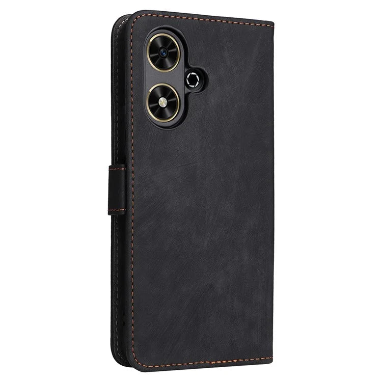 For Honor Play 50 / 50m Phone Case PU Leather Flip Wallet Cover with RFID Blocking