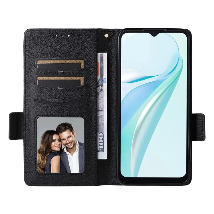 For Blackview Wave 6C Case Wallet Case PU Leather Side Magnetic Clasp Phone Cover