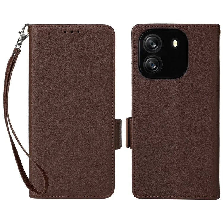 For Blackview Wave 6C Case Wallet Case PU Leather Side Magnetic Clasp Phone Cover