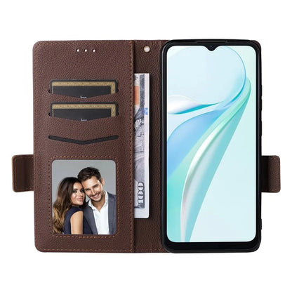For Blackview Wave 6C Case Wallet Case PU Leather Side Magnetic Clasp Phone Cover
