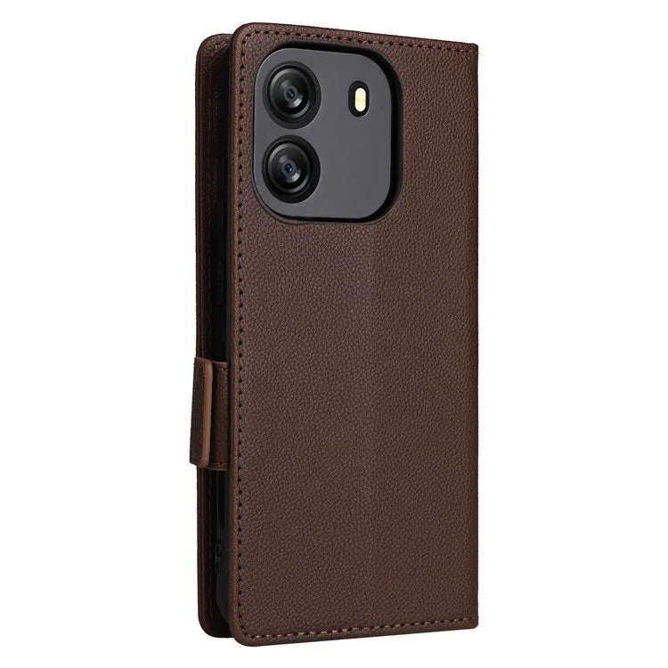 For Blackview Wave 6C Case Wallet Case PU Leather Side Magnetic Clasp Phone Cover