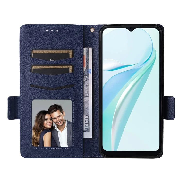 For Blackview Wave 6C Case Wallet Case PU Leather Side Magnetic Clasp Phone Cover