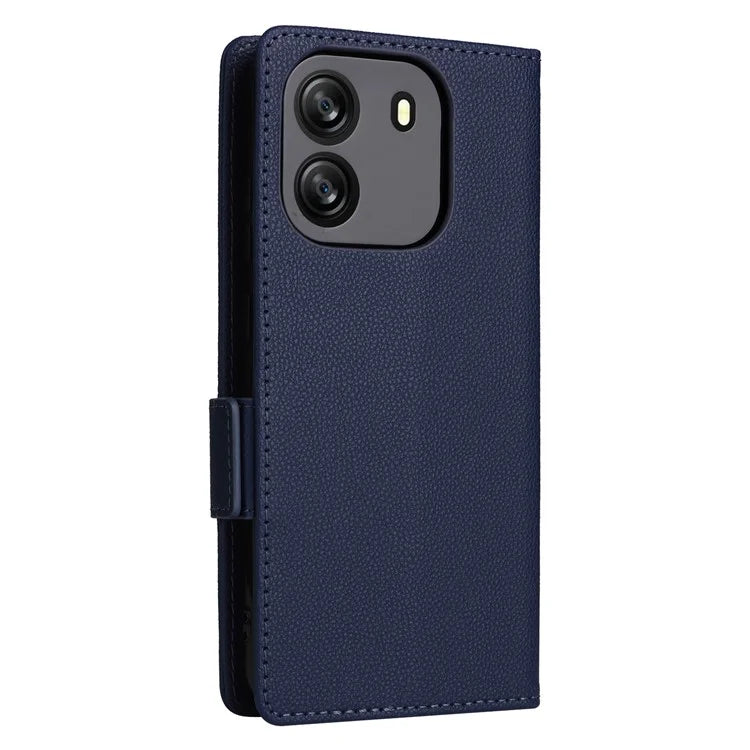 For Blackview Wave 6C Case Wallet Case PU Leather Side Magnetic Clasp Phone Cover