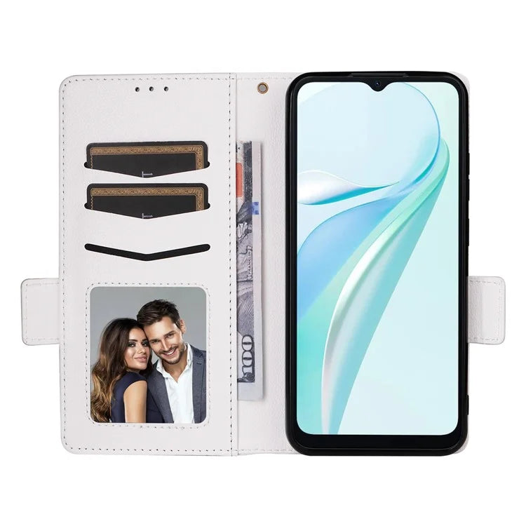 For Blackview Wave 6C Case Wallet Case PU Leather Side Magnetic Clasp Phone Cover