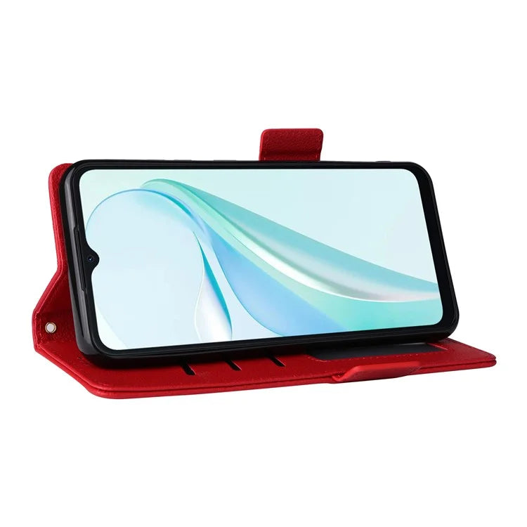 For Blackview Wave 6C Case Wallet Case PU Leather Side Magnetic Clasp Phone Cover