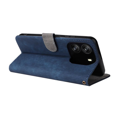 For Blackview Wave 6C Wallet Phone Case Anti-Drop PU Leather Flip Cover with RFID Blocking