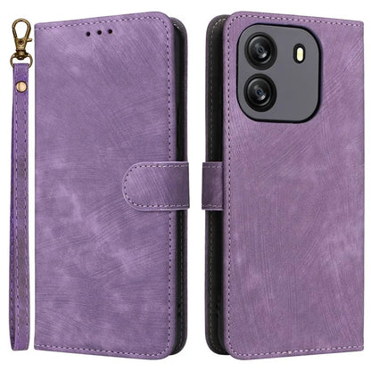 For Blackview Wave 6C Wallet Phone Case Anti-Drop PU Leather Flip Cover with RFID Blocking