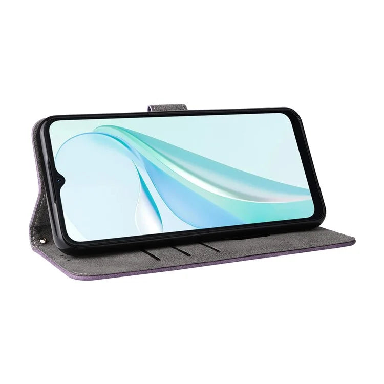 For Blackview Wave 6C Wallet Phone Case Anti-Drop PU Leather Flip Cover with RFID Blocking