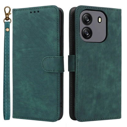 For Blackview Wave 6C Wallet Phone Case Anti-Drop PU Leather Flip Cover with RFID Blocking